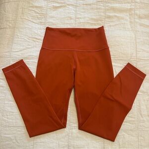 Lululemon WunderTrain HR Leggings 25” - Aztec Brick